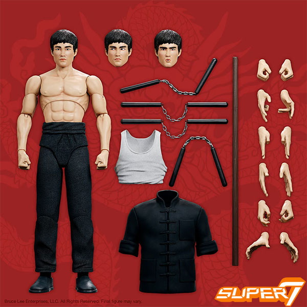 Super 7 Ultimates Bruce Lee The Warrior 7 Inch Action Figure